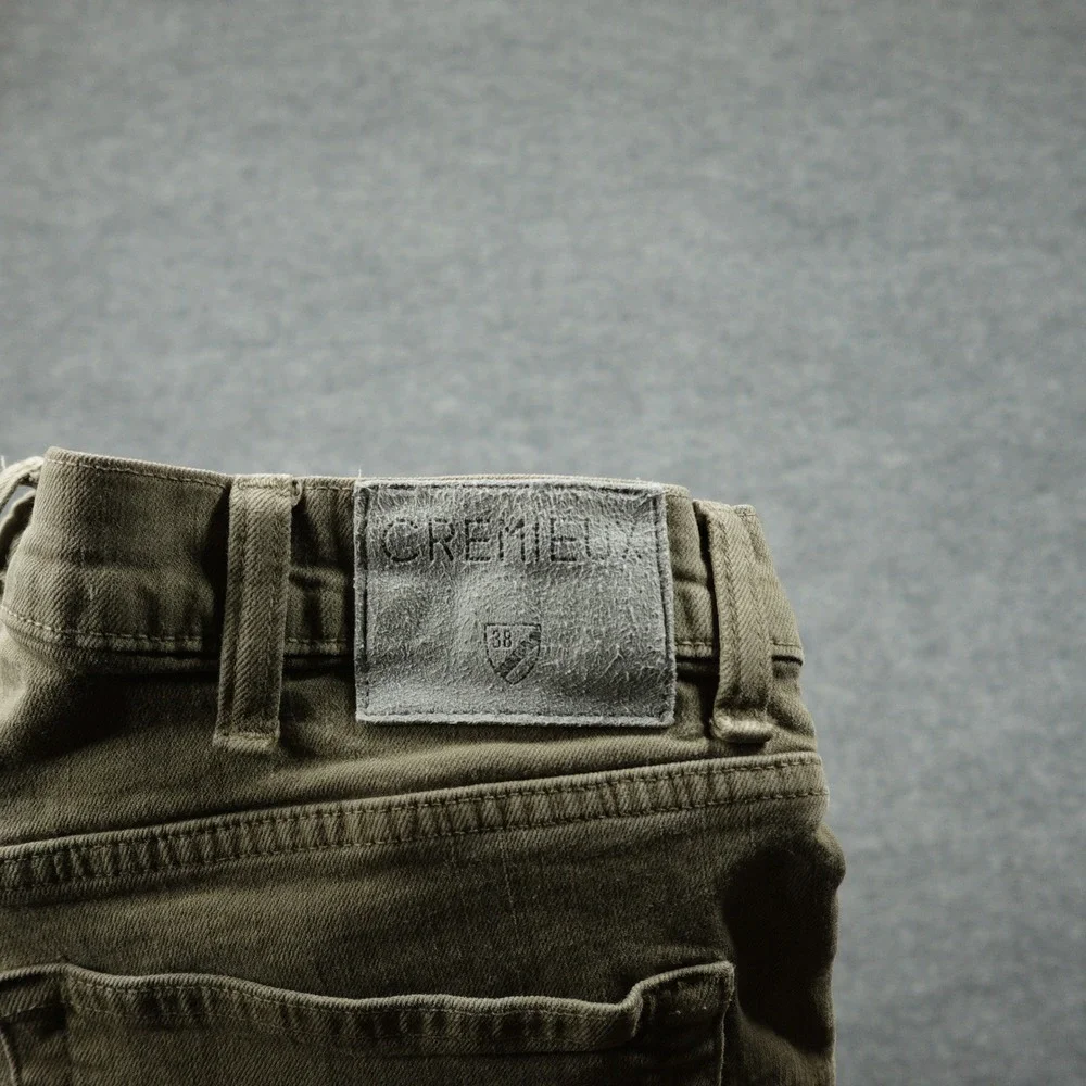 Cremieux Jeans Mens 36x32 Olive Green Straight Fit Stretch Cotton Casual Pants